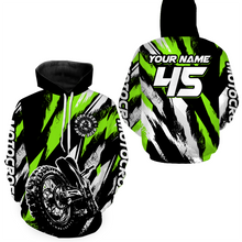 Load image into Gallery viewer, Custom Youth Dirt Bike Motocross Hoodie Shirt for Men Women Motocross Hoodie Jersey HOT03