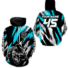 Load image into Gallery viewer, Custom Youth Dirt Bike Motocross Hoodie Shirt for Men Women Motocross Hoodie Jersey HOT03