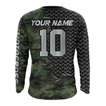 Load image into Gallery viewer, Adult&amp;Kid Custom Camo Dirt Bike Jersey Motocross Jersey Upf30+ Motocross Shirt| CTP92
