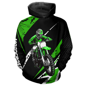 Adult&Kid Custom Motocross Jersey Upf30+ Mens Women Dirt Bike Shirt| CTP97