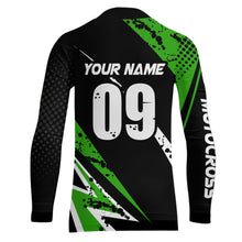 Load image into Gallery viewer, Adult&amp;Kid Custom Motocross Jersey Upf30+ Mens Women Dirt Bike Shirt| CTP97