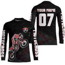 Load image into Gallery viewer, Motocross Jersey Upf30+ Custom Dirt Bike Jersey Mens Women Off-Road Jersey Adult&amp;Kid| CTP47