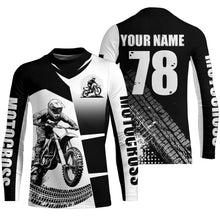 Load image into Gallery viewer, Custom Dirt Bike Jersey Motocross Jersey Upf30+ Mens Women Motocross Shirt| CTP18