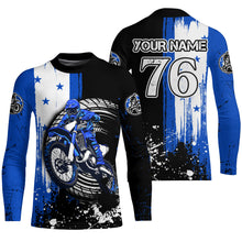 Load image into Gallery viewer, Custom Dirt Bike Jersey Patriotic Motocross Jersey Upf30+ Mens Women Motocross Shirt| CTP17