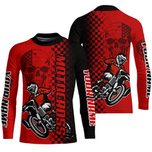 Load image into Gallery viewer, Adult&amp;Kid Custom Motocross Jersey Skull UPF30+ MX Racing Biker Off-road Dirt Bike Racewear| CTP63
