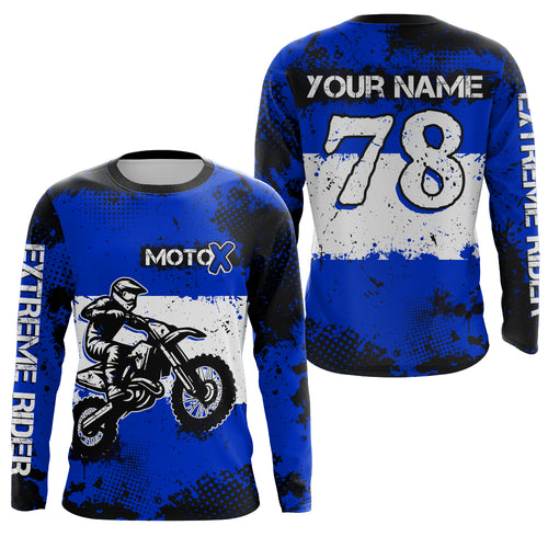Custom Motocross Jersey for Men Women Upf30+ Dirt Bike Shirt Motorcycle Jersey| CTP69