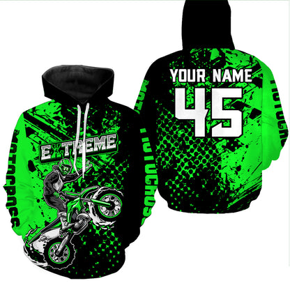 Custom Dirt Bike Jersey Exxtreme Motocross Jersey Upf30+ Mens Women Racing Shirt| CTP23