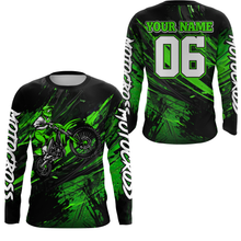 Load image into Gallery viewer, Adult&amp;Kid Custom Motocross Jersey UPF30+ MX Racing Dirt Bike Shirt Men Women| CTP35