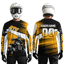 Load image into Gallery viewer, Custom Orange ATV Motocross Jersey for Adult Kids Youth Quad Dirt Bike Racing Shirt For Men Women NHN001