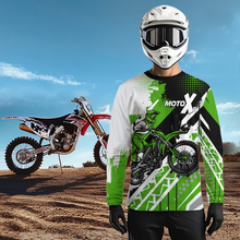 Load image into Gallery viewer, Custom Motocross Jersey Racing Shirts Men Kid Women Dirt Bike Motorcycle Shirts XM345
