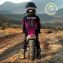 Load image into Gallery viewer, Pink ATV Riding Jersey Custom Quad Bike Jersey for Men Kid Women  ATV Racing Shirt MX105