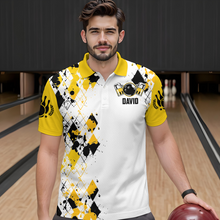 Load image into Gallery viewer, Personalized Beer Bowling Team Jerseys Unisex Polo Bowling Shirt for Men Women QZT542