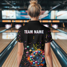 Load image into Gallery viewer, Custom Colorful Dandelion Bowling Shirt Bowling Team Jersey Polo Bowling Performance QZT672