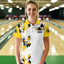 Load image into Gallery viewer, Personalized Beer Bowling Team Jerseys Unisex Polo Bowling Shirt for Men Women QZT542