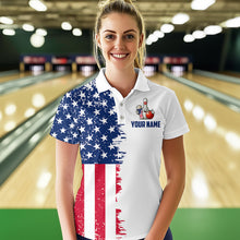 Load image into Gallery viewer, Custom Beer Bowling Shirts American Polo Bowling Jersey for Women QZT444
