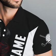 Load image into Gallery viewer, Custom Red Golf Polo Shirts for Men and Women&#39;s Matching Golf Shirts for Golfer MMG57