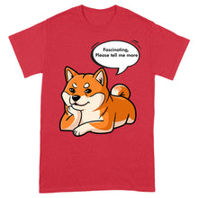 Load image into Gallery viewer, Funny Shiba Inu Dog Unisex Standard T-Shirt, Shiba Inu Funny Tee For Dog Lover IPHW9364