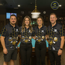 Load image into Gallery viewer, Hexagon Funny Thief-Bee 8 Ball And 9 Ball Men Billiard Pool Jersey Custom Billiard Team Appeal NYN2760