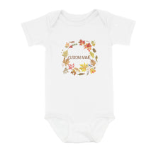 Load image into Gallery viewer, Custom Fall Fishing Infant Fishing Shirts, Fall Fishing Baby Onesie Thanksgiving Newborn IPHW7143