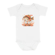 Load image into Gallery viewer, Cute Fish Enjoy The Autumn Fall Fishing Infant Fishing Shirts, Thanksgiving Baby Onesie IPHW7149