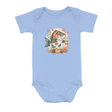 Load image into Gallery viewer, Cute Fish Enjoy The Autumn Fall Fishing Infant Fishing Shirts, Thanksgiving Baby Onesie IPHW7153