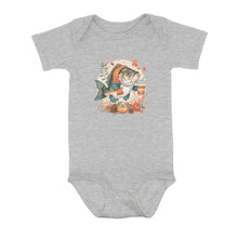 Load image into Gallery viewer, Cute Fish Enjoy The Autumn Fall Fishing Infant Fishing Shirts, Thanksgiving Baby Onesie IPHW7153