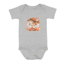 Load image into Gallery viewer, Cute Fish Enjoy The Autumn Fall Fishing Infant Fishing Shirts, Thanksgiving Baby Onesie IPHW7149