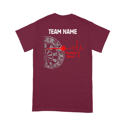 Breaking Hearts Dart Shirts Custom Dart Team Shirts For Men-Women, Darts For Gift NYN0162