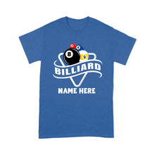 Load image into Gallery viewer, Custom Billiard Shirt - Billiards Team T-Shirts For Men And Women, Billiard Pool Player Gifts TDM3899
