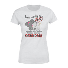 Load image into Gallery viewer, Love grandma, grandmother &#39;s shirt, gift  for grandma NQS779 D03 - Standard Women&#39;s T-shirt