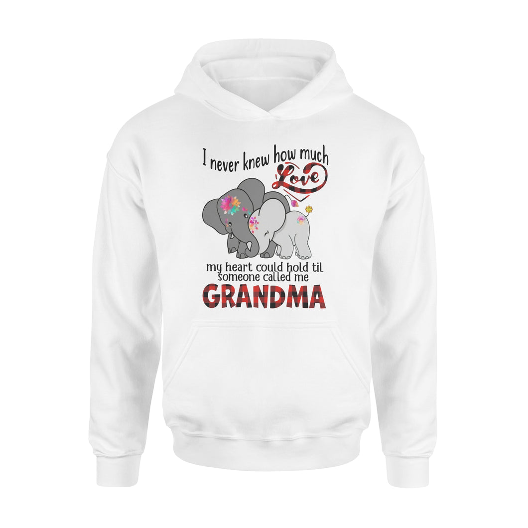 Love grandma, grandmother 's shirt, gift  for grandma NQS779 D03 - Standard Hoodie