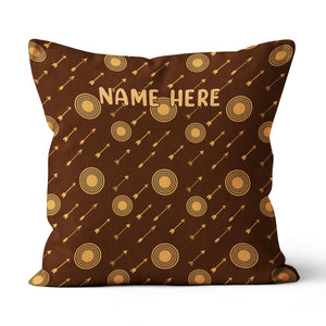 Personalized Archery Arrows Pattern Pillow Best Custom Pillow For Archer TDM0870