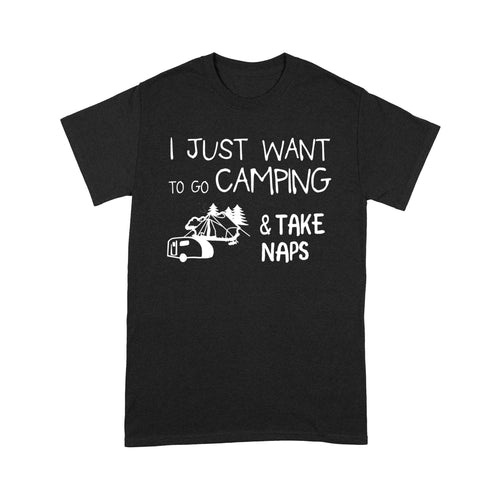 Camper T-shirt about Taking Naps - Funny Camping - I04D0525012116