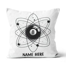 Load image into Gallery viewer, 8 Ball Pool Funny Pillows Custom Adjustable Pillow For Billiard Lovers TDM0850