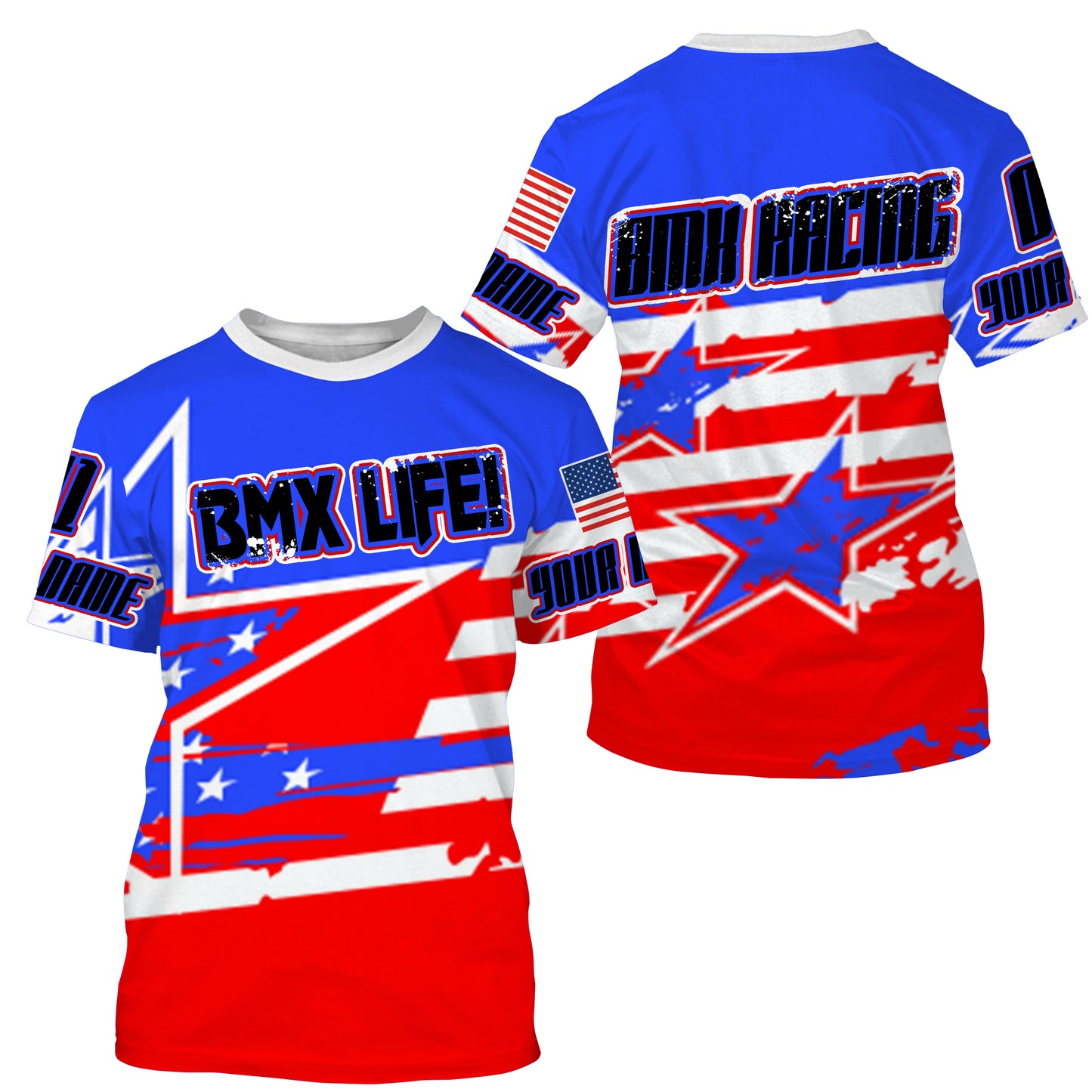 BMX Life Custom American adult kid BMX jersey UPF30+ Extreme sport cycling gear USA bike shirts | SLC80