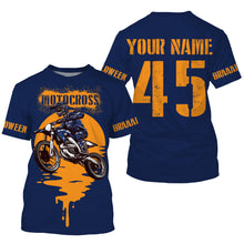 Load image into Gallery viewer, Braaapy Halloween personalized motocross jersey UPF30+ dirt bike blood moon bikers costume NMS1043