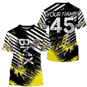 Custom BMX racing jersey UPF30+ kid youth adult BMX bike shirts Bicycle motocross cycling racewear| SLC108