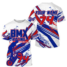 Load image into Gallery viewer, Personalized BMX racing gear UPF30+ adult kid BMX shirt extreme sport biking gear Cycling clothes| SLC109