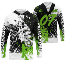 Load image into Gallery viewer, Custom motocross jersey adult&amp;kid UV dirt bike MX racing shirt motorcycle off-road biker racewear NMS942