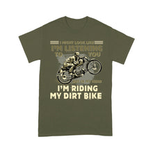 Load image into Gallery viewer, Dirt Bike Men T-shirt - Funny Motocross Tee, Riding Dirt Biker, Cool Biker Off-road Racing Riding Outfit| NMS176 A01