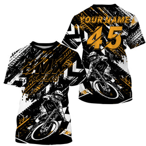 Custom BMX jersey UPF30+ adult kid bike shirts Extreme cycling racewear Bicycle motocross clothes| SLC37