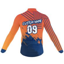 Load image into Gallery viewer, Live to ride Custom mens cycling jersey UPF50+ Road biking tops Bicycle clothes with 3 pockets| SLC05