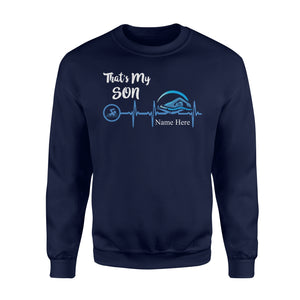 Swimming that's my son shirt and hoodie
