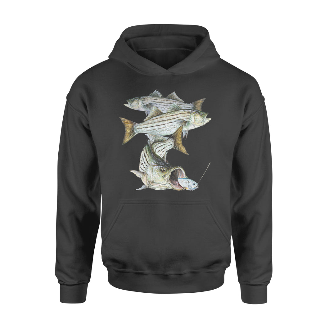 Striped Bass fishing shirt for men and women