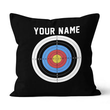 Load image into Gallery viewer, Personalized Black Pillow Archery 3d Target Best Archery Target Pillow TDM0747