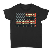 Load image into Gallery viewer, Golf Ball vintage American flag Golf Club, gifts for golf lovers D06 NQS3313 Golf Women's T-shirt