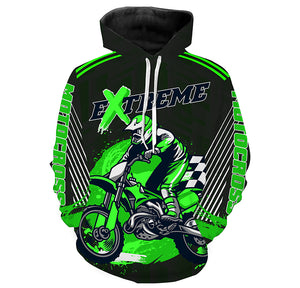 Personalized Men Women Dirt Bike Hoodies UPF30+ Motocross Hooded Jersey Adult Off-Road Motorcycle PDT423