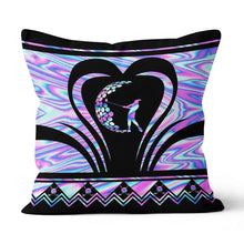 Load image into Gallery viewer, Golf Heart Rainbow Throw Pillow Best Golf Gifts For Golfer LDT1214