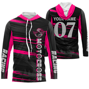 Personalized Motocross adult&kid jersey UV protective MX for life racing dirt bike shirt motorcycle PDT348