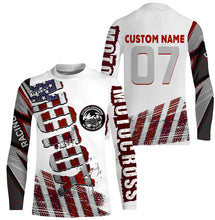 Load image into Gallery viewer, Custom Motocross Jersey UPF30+ American Dirt Bike MX Racing Jersey Adult&amp;Kid Off-Road Motorcycle NMS1260